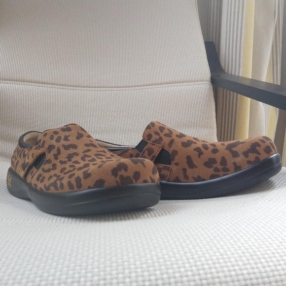 Alegria - Leopard Leather Clog size 40, new - Picture 8 of 10